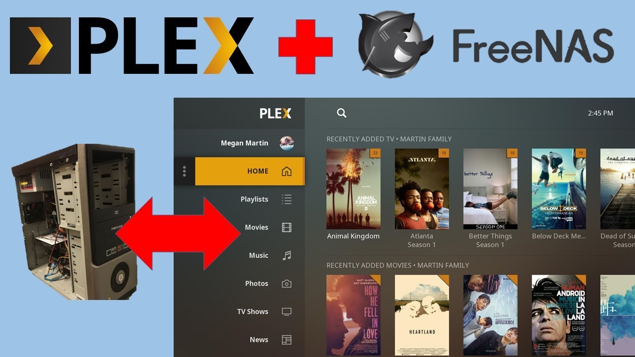 configurare plex in freenas 11